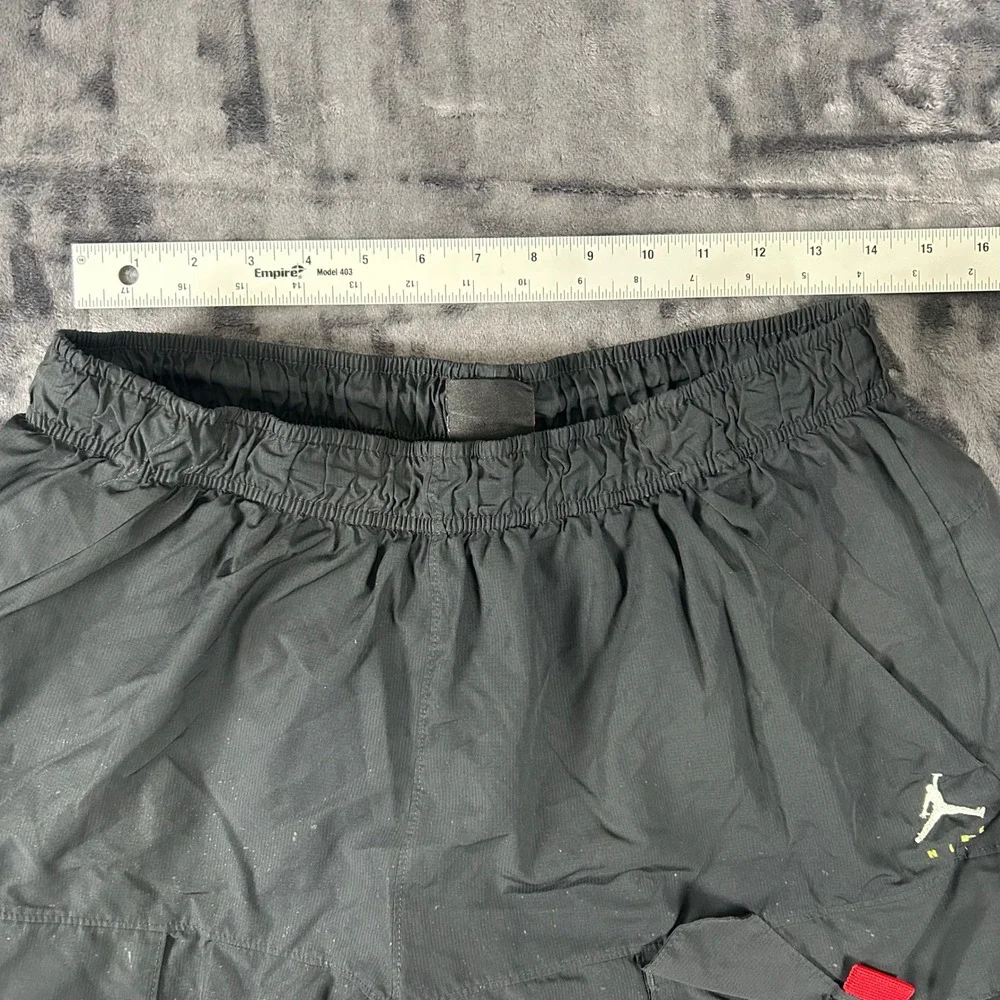 Jordan Cargo Shorts Mens XL Black Jumpman Nylon Mesh Lined Athletic 1827